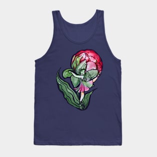 Vibrant Peony Dancer Tank Top